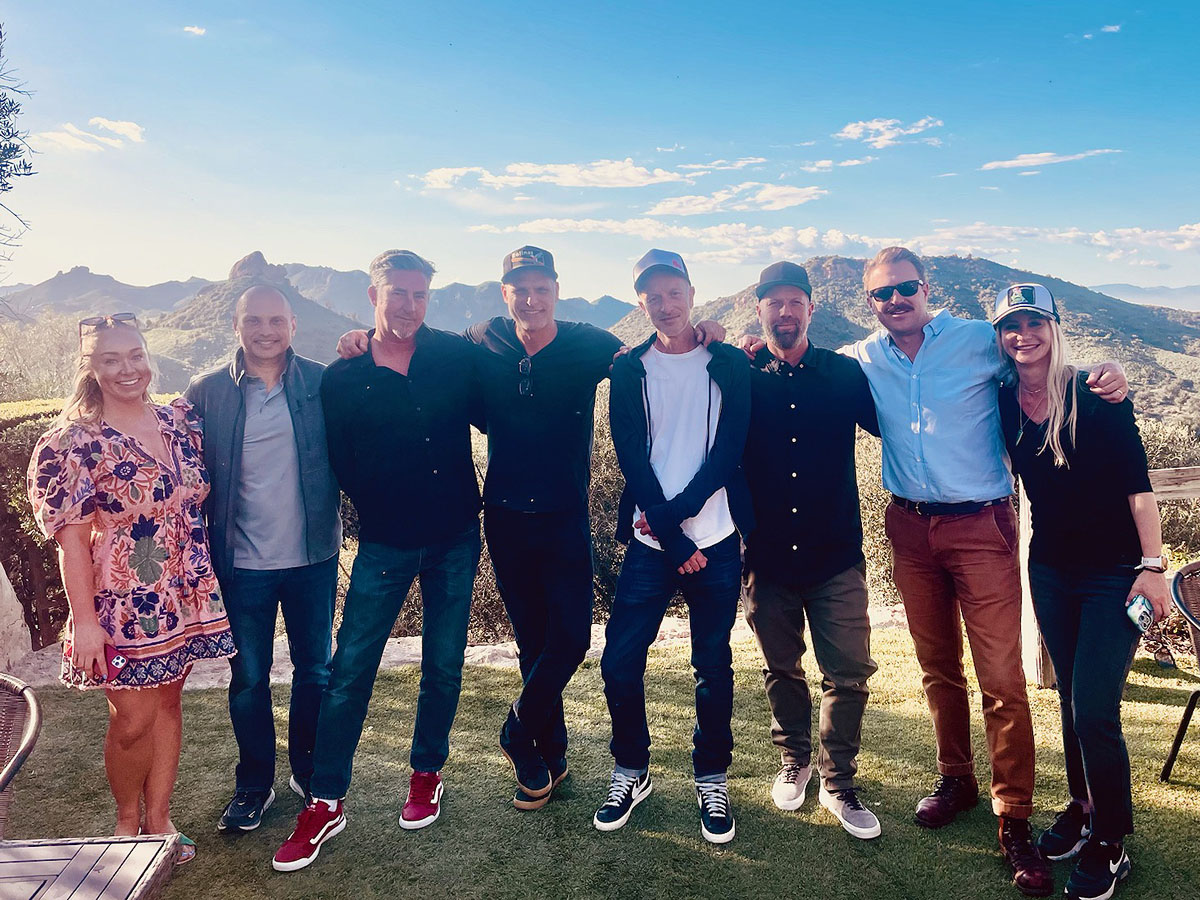 183 film crew in Malibu